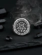 Anillo Acero Inoxidable Estrella Pentagrama Vikingo Hombre - Miniatura 7