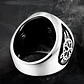 Anillo Acero Inoxidable Estrella Pentagrama Vikingo Hombre - Miniatura 8