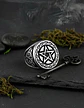 Anillo Acero Inoxidable Estrella Pentagrama Vikingo Hombre - Miniatura 16