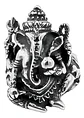 Anillo Color Plata Acero Inoxidable Ganesh Zen Buda Hombre - Miniatura 1