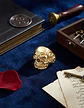Anillo Biker Cráneo Calavera Gótico Acero Inoxidable Hombre - Miniatura 14