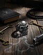 Anillo Biker Cráneo Calavera Gótico Acero Inoxidable Hombre - Miniatura 19