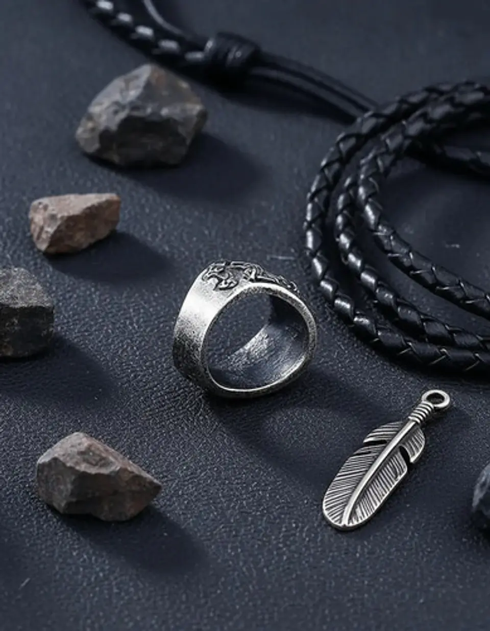 Anillo Biker Cráneo Calavera Gótico Acero Inoxidable Hombre 22