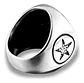 Anillo Pentaculo Pentagrama Amuleto Acero Inoxidable Hombre - Miniatura 4