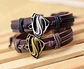 Pulsera Manilla Brazalete Cuero Superman Para Hombre Y Mujer - Miniatura 5