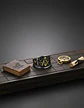 Anillo Para Hombre Masonería Masón De Acero Color Plateado/dorado - Miniatura 9