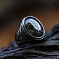 Anillo clásico en Acero para hombre y mujer con Piedra natural - Miniatura 17