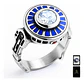 Anillo en acero Para Hombre Y Mujer Forma Robot R2-d2 De Star Wars - Miniatura 1