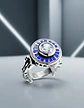 Anillo en acero Para Hombre Y Mujer Forma Robot R2-d2 De Star Wars - Miniatura 3