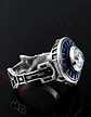 Anillo en acero Para Hombre Y Mujer Forma Robot R2-d2 De Star Wars - Miniatura 5