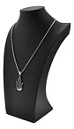 Collar Acero Inoxidable Color Plata Mano Jamsa Hamsa Hombre Plateado - Miniatura 7
