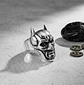 Anillo en Acero Para Hombre cabeza Batman Héroe - Miniatura 2