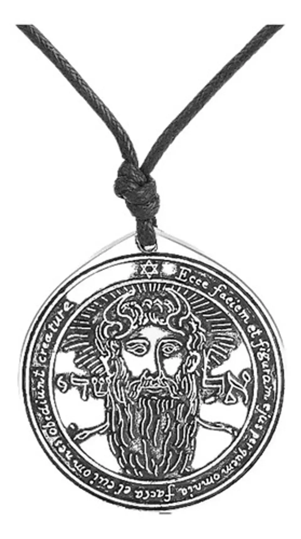 Collar para Hombre Y Mujer dije Sello Pentáculo De La Clave De Salomón 1