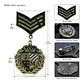 Broche Pins Insignia Medalla Militar Británico Para Hombre - Miniatura 2