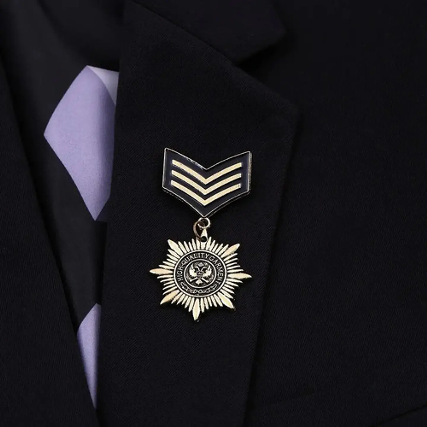 Broche Pins Insignia Medalla Militar Británico Para Hombre 9