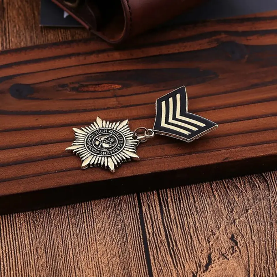 Broche Pins Insignia Medalla Militar Británico Para Hombre 13