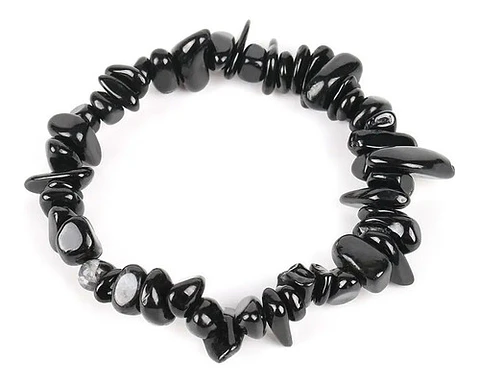 Pulsera Manilla Piedras Turmalina Sanación Hombre Para Mujer