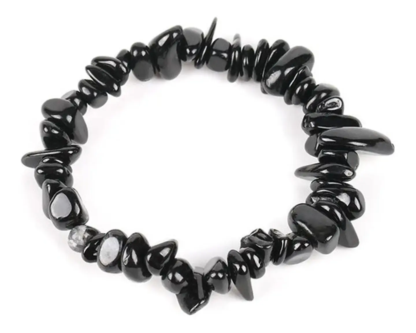 Pulsera Manilla Piedras Turmalina Sanación Hombre Para Mujer 1