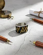 Anillo Acero Inoxidable Color Oro Mason Masoneria Hombre - Miniatura 6