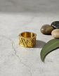 Anillo Acero Inoxidable Color Oro Mason Masoneria Hombre - Miniatura 15