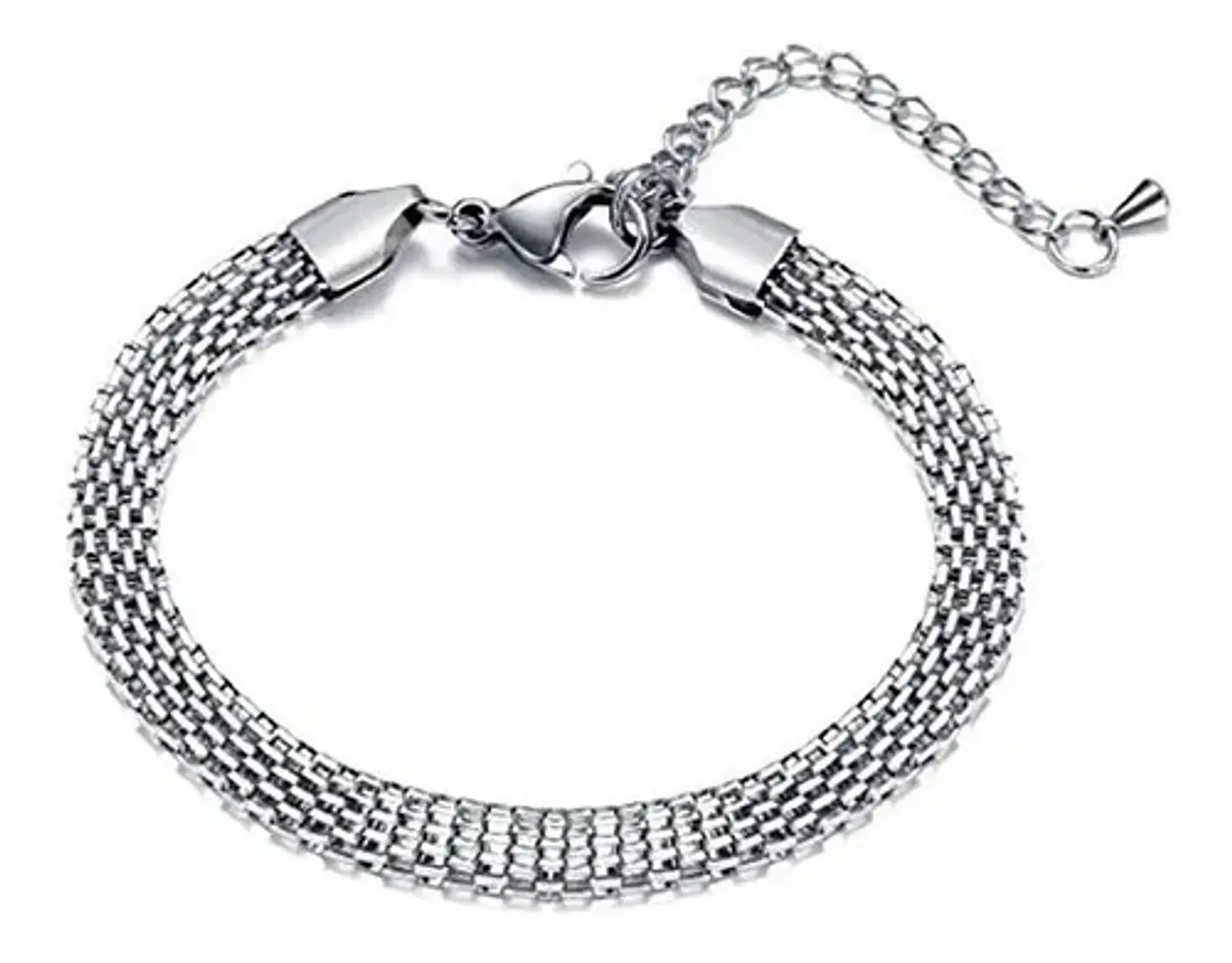 Pulsera Manilla Acero Inoxidable Color Oro Cadena Hombre 19