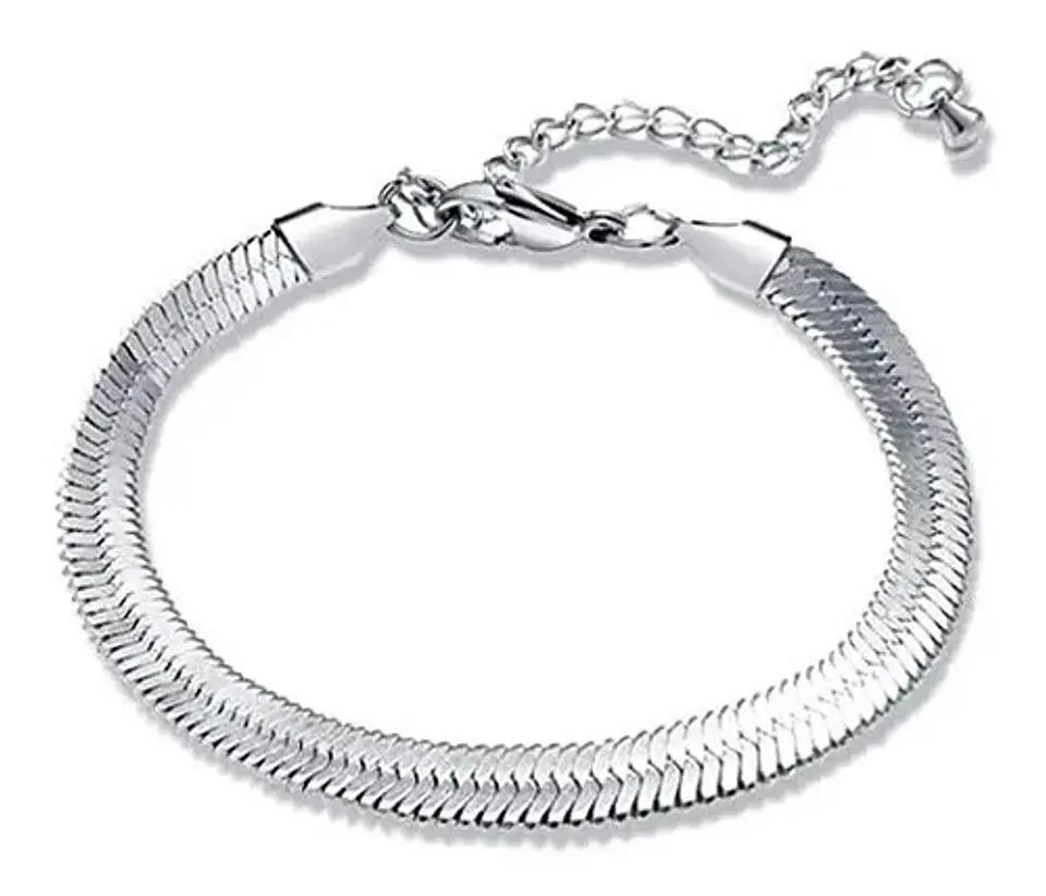 Pulsera Manilla Acero Inoxidable Color Oro Cadena Hombre 24