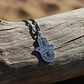 Collar En Acero Para Hombre Dije Color Plata Mano De Hamsa - Miniatura 11