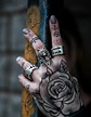 Anillo plateado Vikingo en Acero Para Hombre forma de Lobo - Miniatura 11