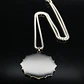 Collar en Acero para hombre y mujer dije Yoga Chakras Flor Loto  - Miniatura 8