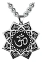 Collar en Acero Para hombre y Mujer dije Zen On Yoga - Miniatura 1
