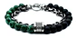 Pulsera en Acero para hombres con cadena y Piedras Naturales - Miniatura 2