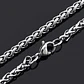 Cadena 3mm Color Plata Acero Inoxidable Para Hombre Y Mujer  - Miniatura 6