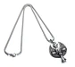 Collar Acero Inoxidable Color Plata Craneo Biker Para Hombre - Miniatura 4