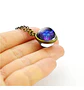 Collar para Hombre Y Mujer Dije Esfera Cristal Signos Zodiacales - Miniatura 3