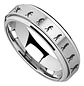 Anillo en Acero para hombre argolla Evolución Humano - Miniatura 1