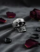 Anillo punk/biker para Hombre en Acero cabeza Calavera Craneo - Miniatura 2