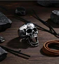 Anillo punk/biker para Hombre en Acero cabeza Calavera Craneo - Miniatura 4