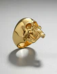 Anillo punk/biker para Hombre en Acero cabeza Calavera Craneo - Miniatura 10