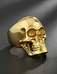 Anillo punk/biker para Hombre en Acero cabeza Calavera Craneo - Miniatura 11