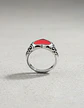 Anillo Acero Inoxidable Mano Craneo Biker As Corazón Hombre - Miniatura 17