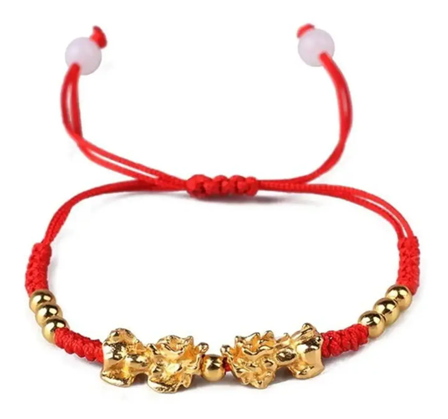 Pulsera Manilla Hilo Rojo Pixiu Protector Para Hombre Mujer 1