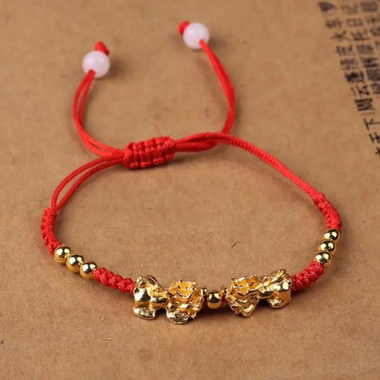 Pulsera Manilla Hilo Rojo Pixiu Protector Para Hombre Mujer 5