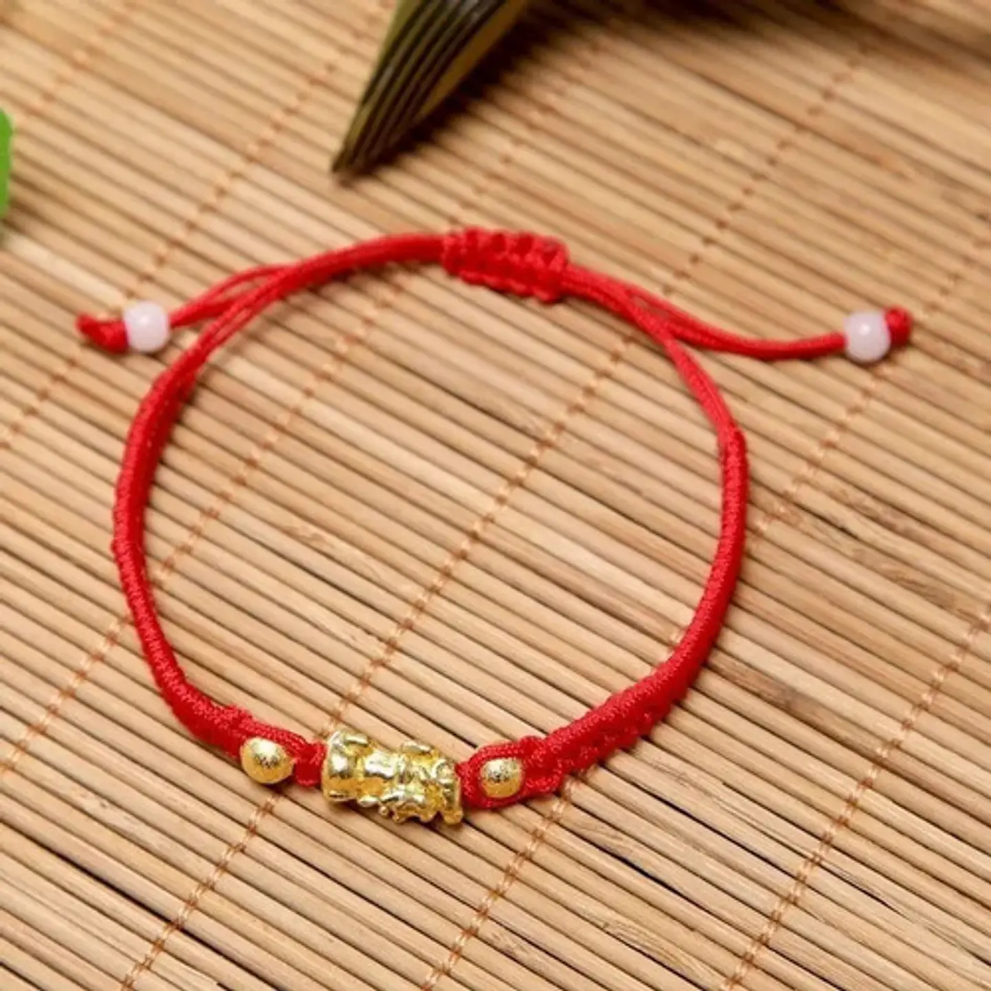 Pulsera Manilla Hilo Rojo Pixiu Protector Para Hombre Mujer 9