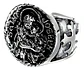 Anillo Acero Inoxidable Color Plata San Michael Josep Hombre - Miniatura 3