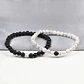 Pulsera Manilla Piedras Naturales Pareja Novios Hombre Mujer - Miniatura 2