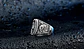 Anillo Acero Inoxidable Color Plata Águila Americana Hombre - Miniatura 3