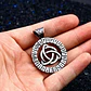 Collar Acero Inoxidable Color Plata Vikingo Amuleto Hombre - Miniatura 14