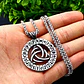 Collar Acero Inoxidable Color Plata Vikingo Amuleto Hombre - Miniatura 15