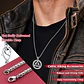 Collar Acero Inoxidable Color Plata Vikingo Amuleto Hombre - Miniatura 17
