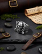 Anillo Acero Inoxidable Color Plata Nordico Vikingo Hombre - Miniatura 8